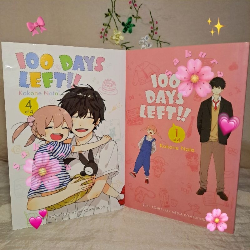 100 days left  manga (preloved)