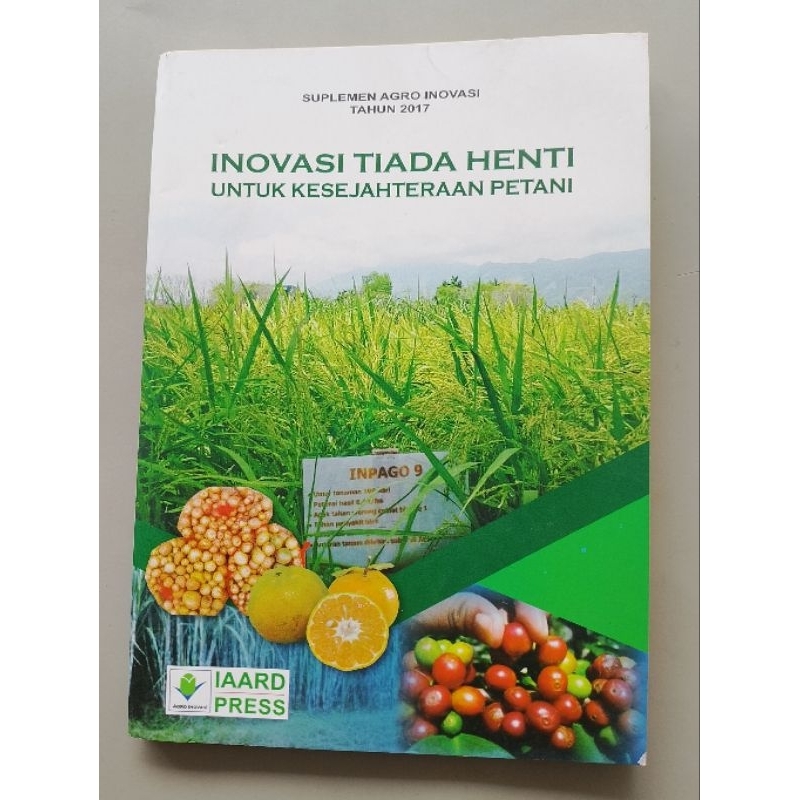 BUKU INOVASI TIADA HENTI UNTUK KESEJAHTRAAN PETANI