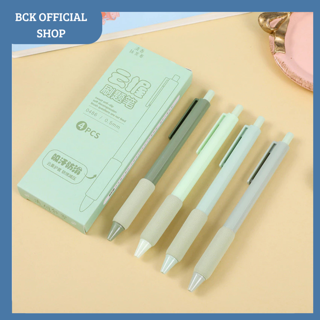 

BCK Set Pulpen Gel Pastel Colour Anti Slip Motif Panda