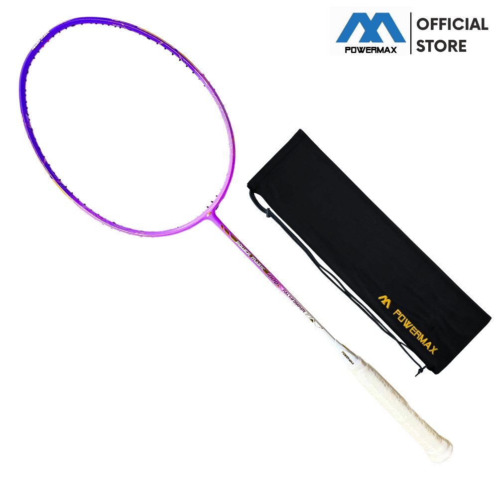 Harga TERMURAAH POWER MAX Raket Badminton Power Magic 1 Original  Frame Raket Bulu Tangkis Premium A