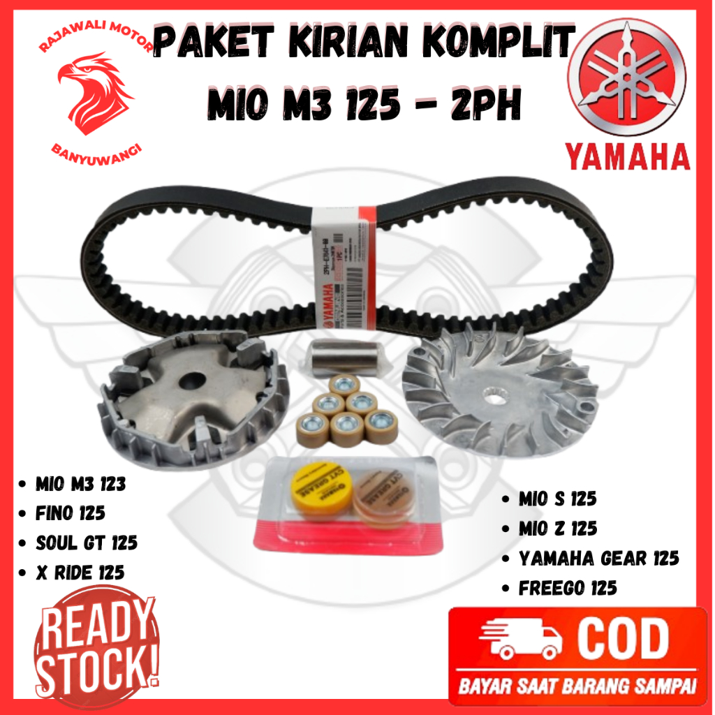 Vanbelt Mio M3 125 Ori - Vanbelt Soul GT 125 - Fino 125 Fi - Penbel Soul GT 125 - 2PH