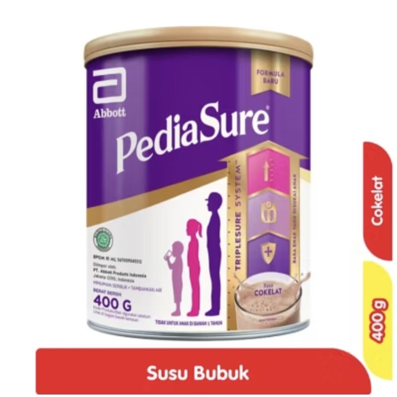 

pediasure triplesure cokelat 400 gram