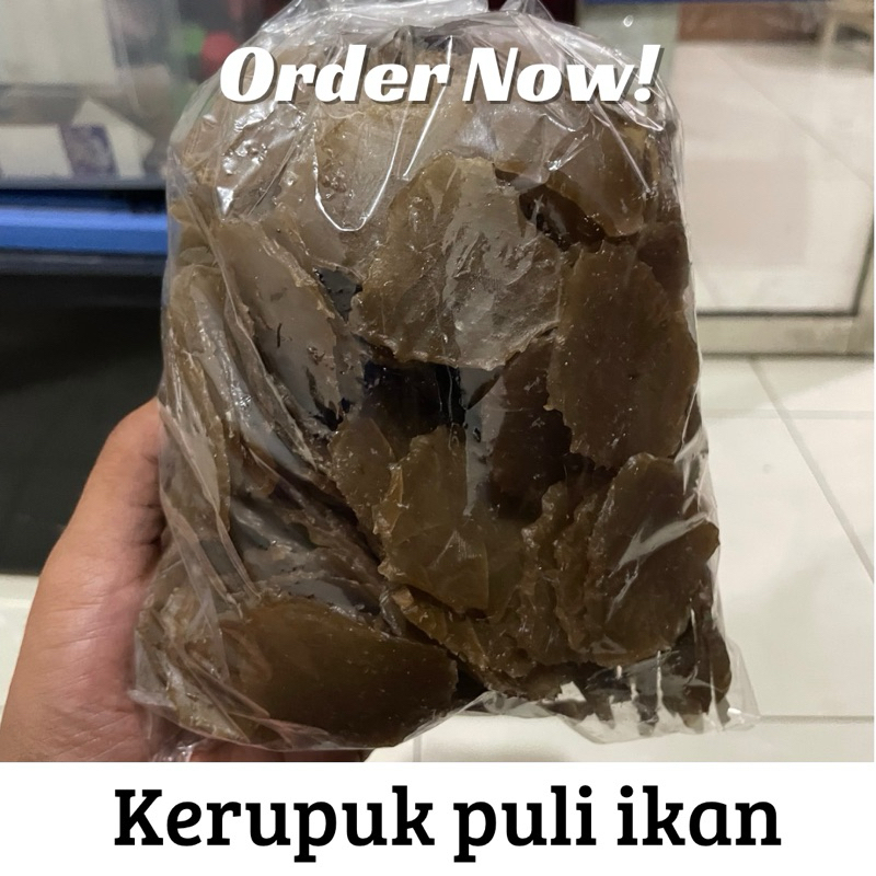 

KERUPUK PULI IKAN KHAS MADURA 500Gr