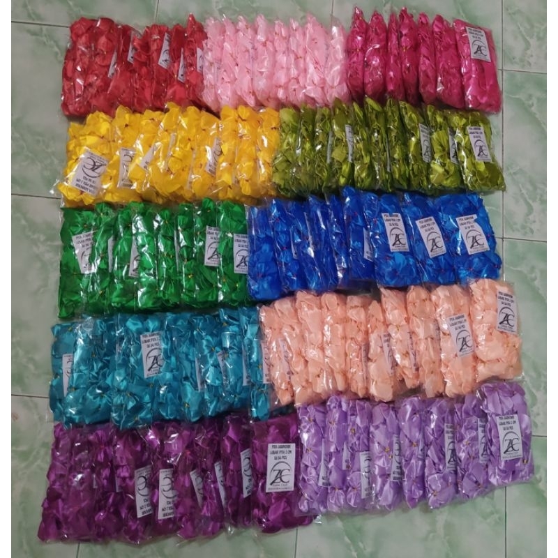 

50 pcs pita souvenir tempel siap pakai ukuran pita 2 cm