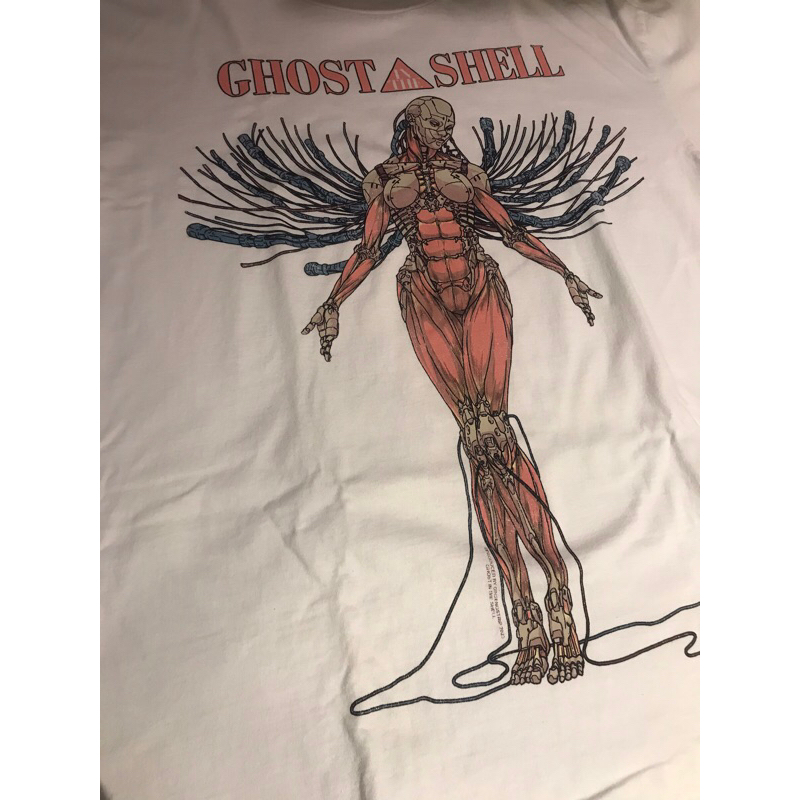 T-Shirt / Tees Bootleg GINSENG STRIP  Ghost In The Shell White Colour (NEW)