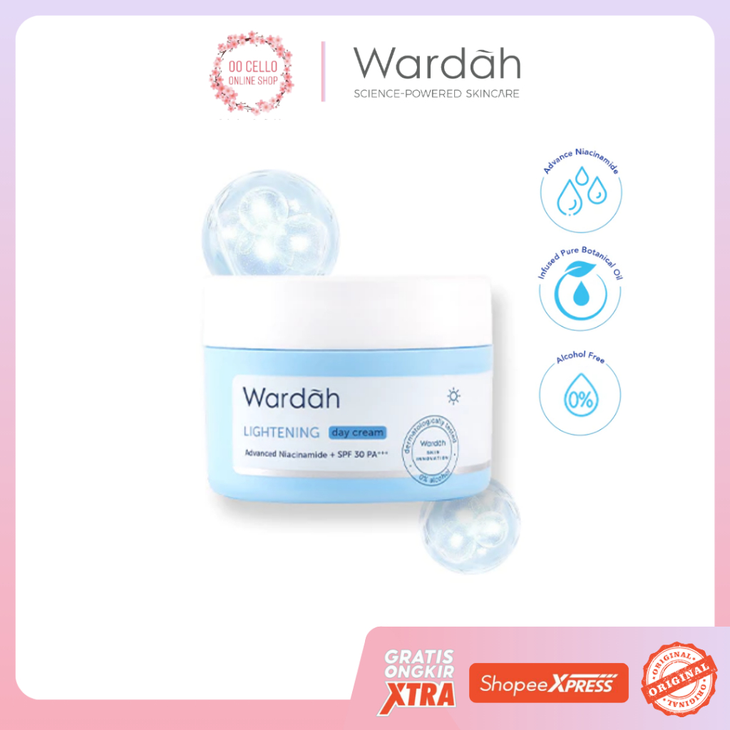 WARDAH Lightening Day Cream  dan NIght Cream
