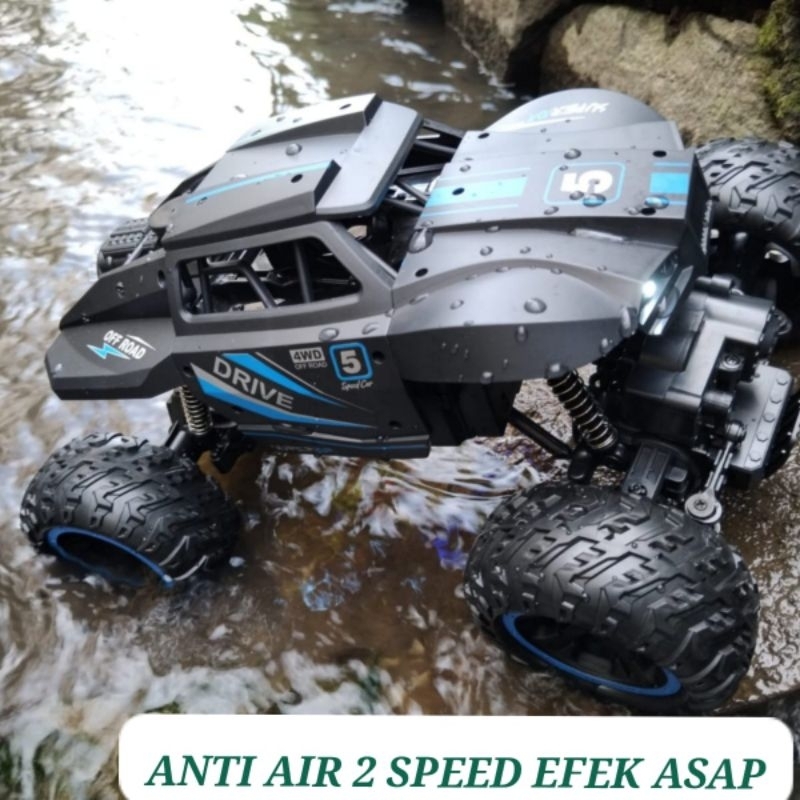 Mainan Mobil Remot Kontrol RC OFFROAD UPGRADE BATERE  Amfibi Anti Air Segala Medan Remote Control