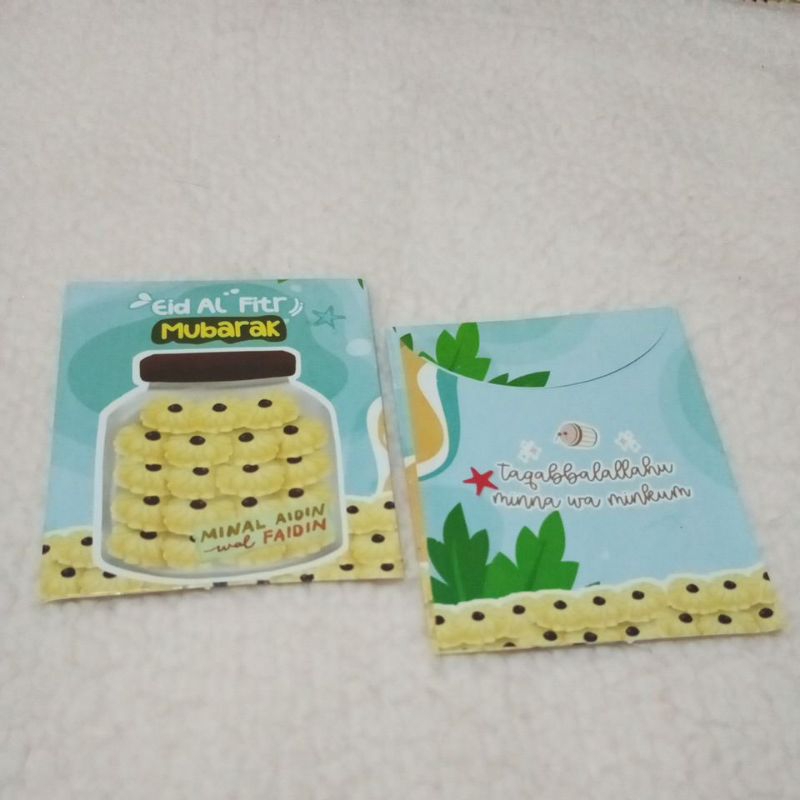 

Amplop Lebaran Motif Cookies Mawar