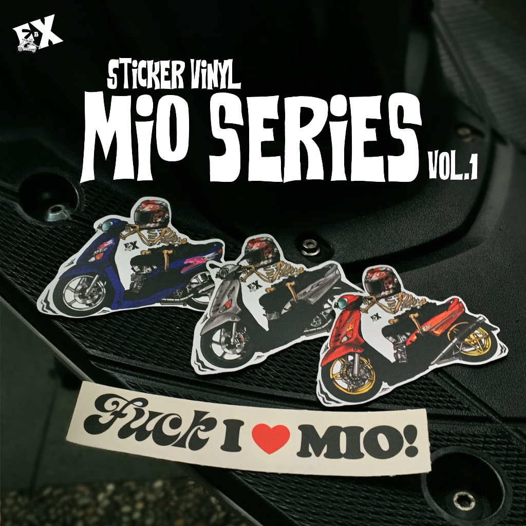 

Sticker - Yamaha Mio series cartoon version Vol.1 EBXSLMT