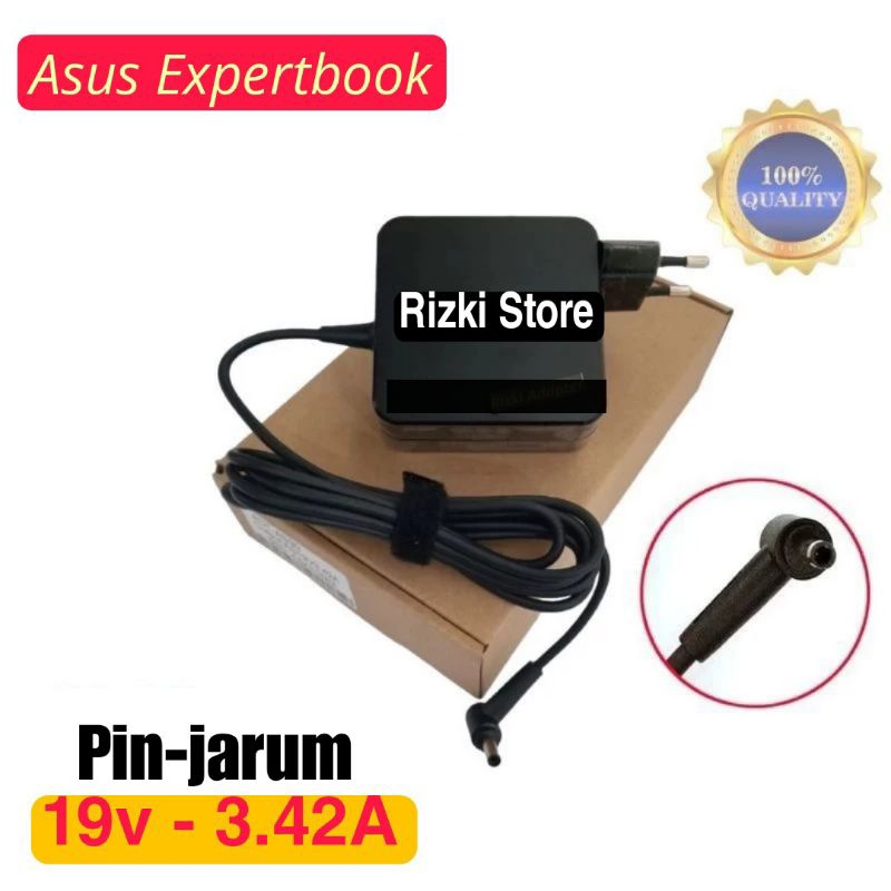 Charger Laptop Asus ExpertBook 19v - 3.42A 65w Notebook PC L1400 L1400C L1400CD