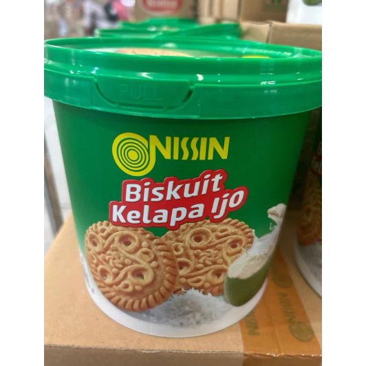 

Nissin biskuit kelapa ijo 350gr toples [ EDISI LEBARAN ]