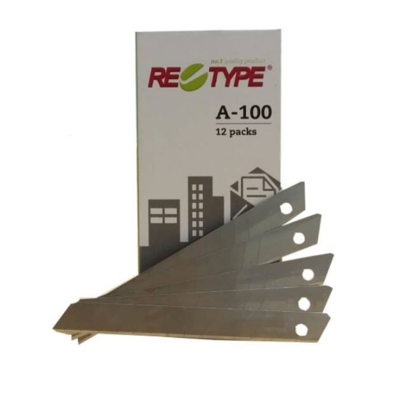 isi cutter kecil A-100 isi Refill cutter kecil