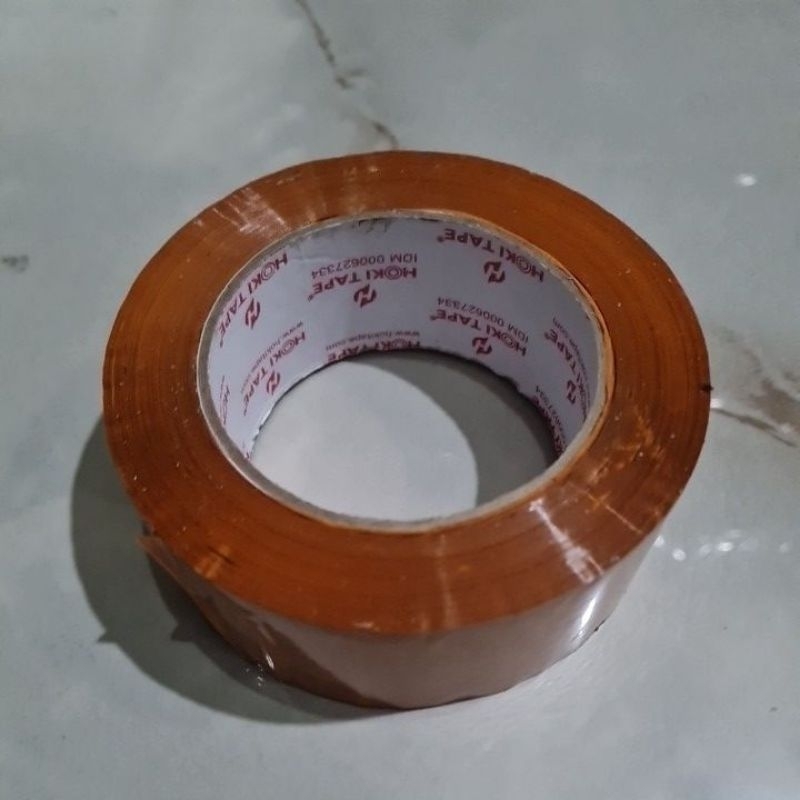 

satu pcs lakban 45mm x 200 yard cokelat