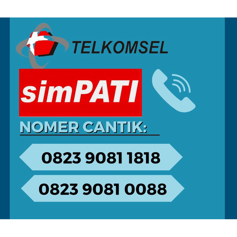 Nomor Cantik Simpati 1818, 0088