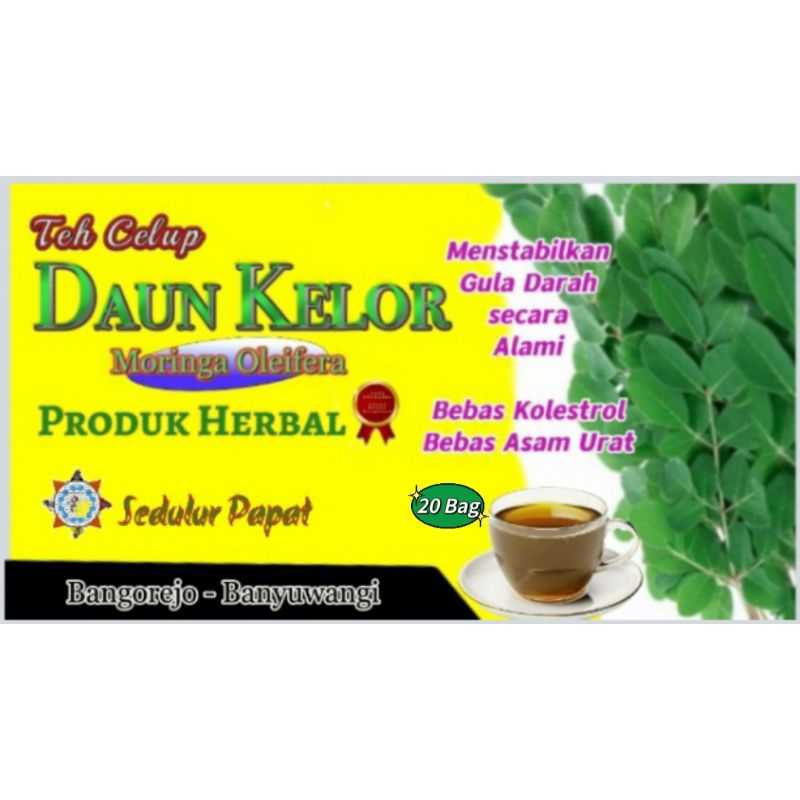 

Teh Daun Kelor