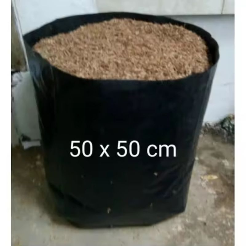 Polybag 50x50 isi 5 lembar - Polybag tanaman jumbo 50x50 isi 5 lembar