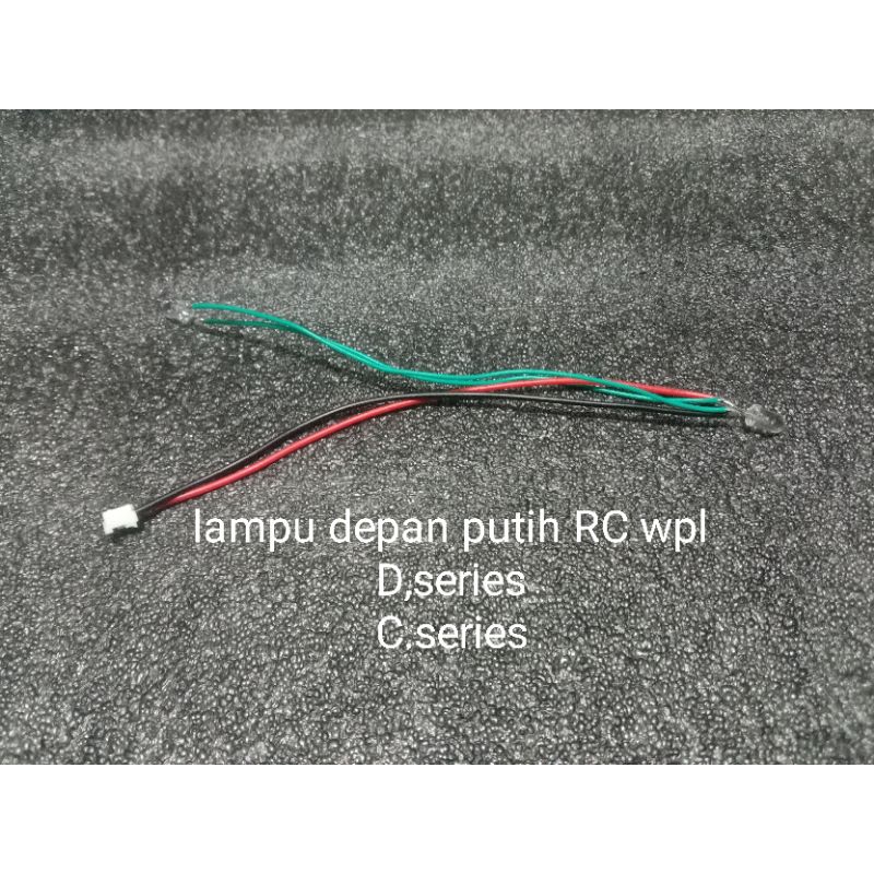 lampu depan putih RC wpl D12 C74 C24 C54