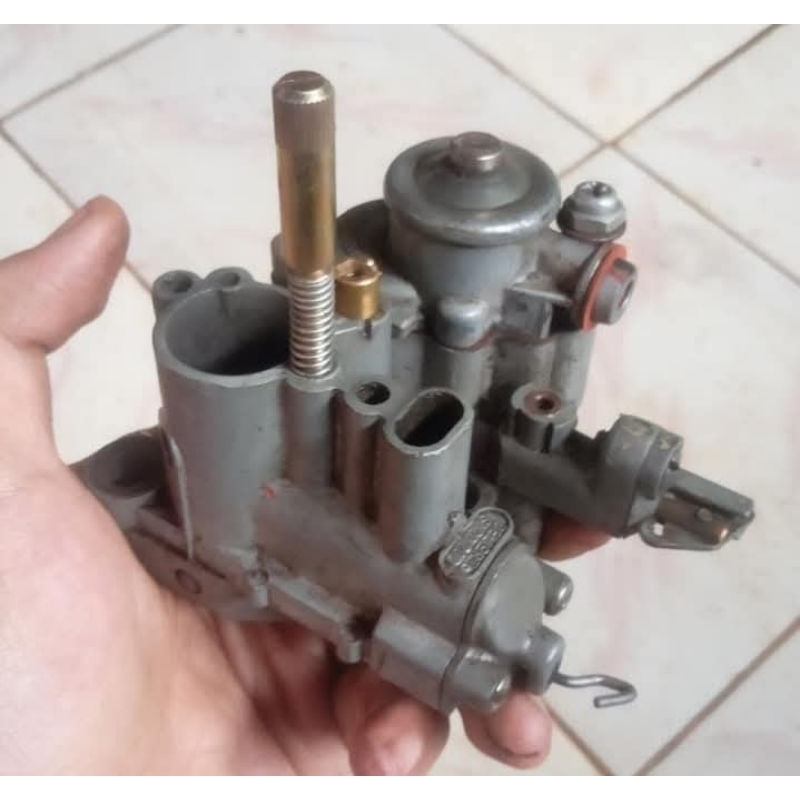 Karbu Vespa 20:20 Original Dellorto Utuh Fungsi Normal