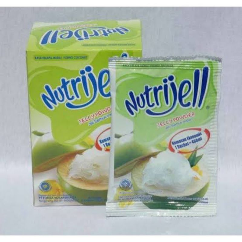 

Nutrijel Kelapa Muda 1 Pack Isi 12 Bks