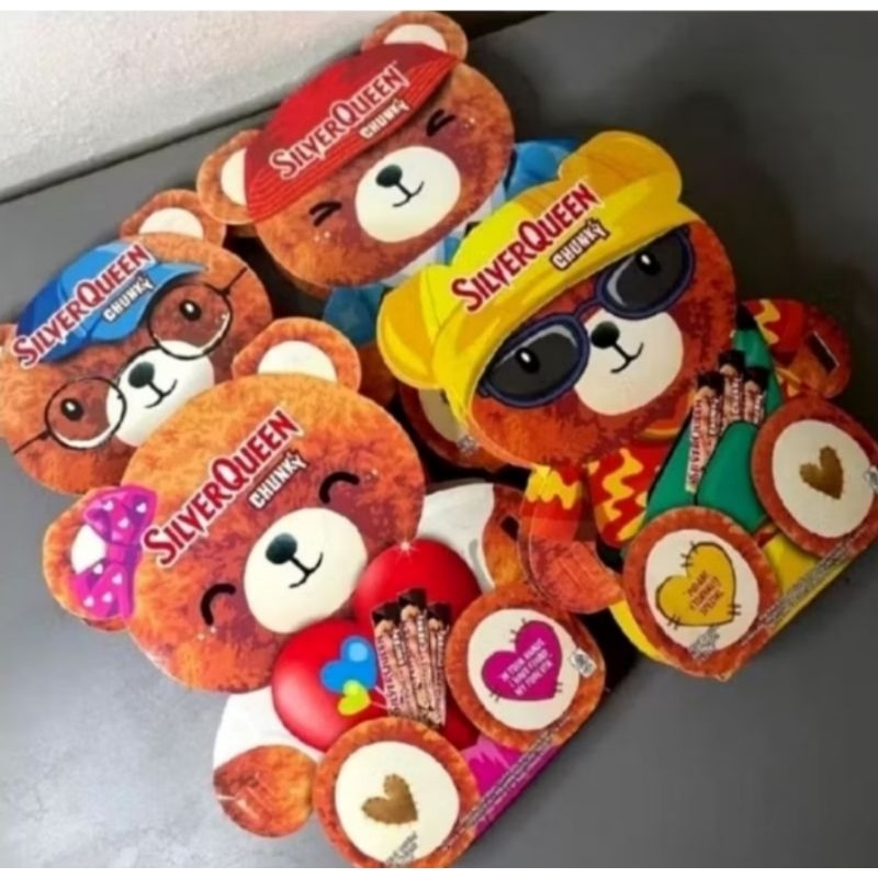 

SilverQueen Chunky Bear Spesial Valentine Chocolate 3 x 26 gr
