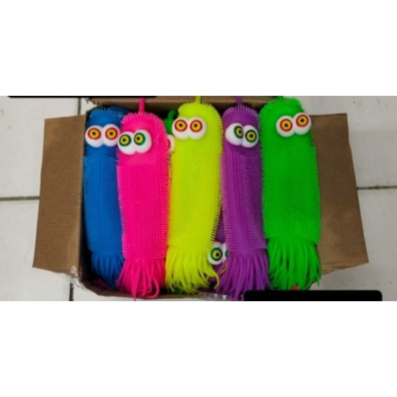 Mainan Anak Puffer Cumi Cumi Nyala Led