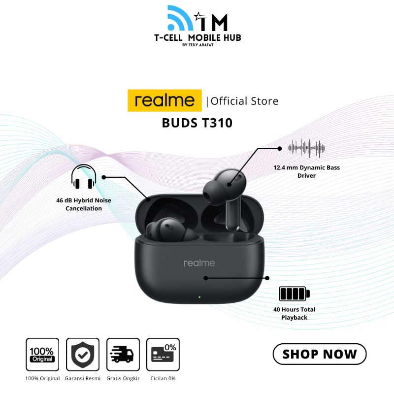 Realme Buds T310 | TWS Realme | Original Realme Indonesia