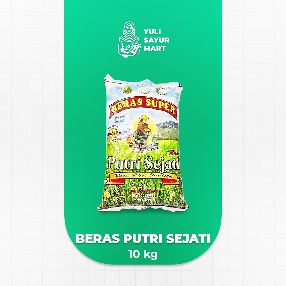 

Beras Putri Sejati 10kg - Yuli Sayur Mart