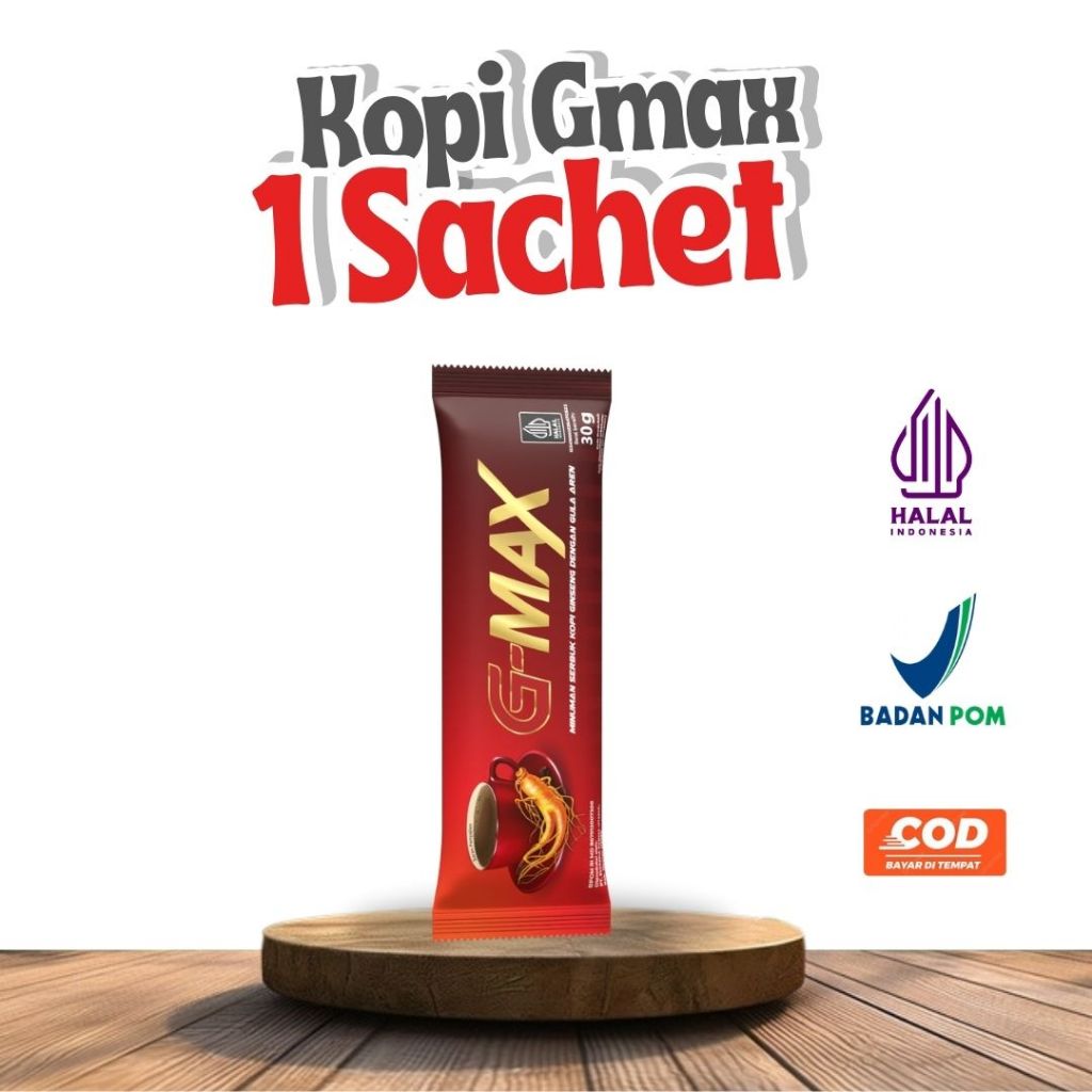 

KOPI G-MAX 1 SACHET ORIGINAL