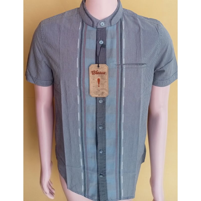 KEMEJA KOKO WATCHOUT LENGAN PENDEK SLIM FIT ORIGINAL