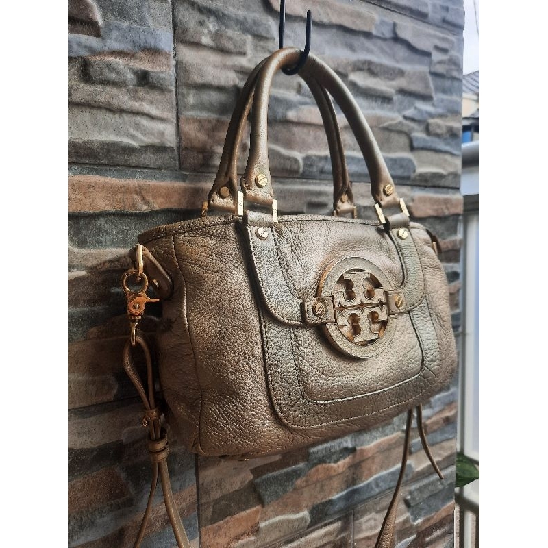 Slingbag Gold TORY BURCH - TAS PRELOVED BRANDED ORIGINAL