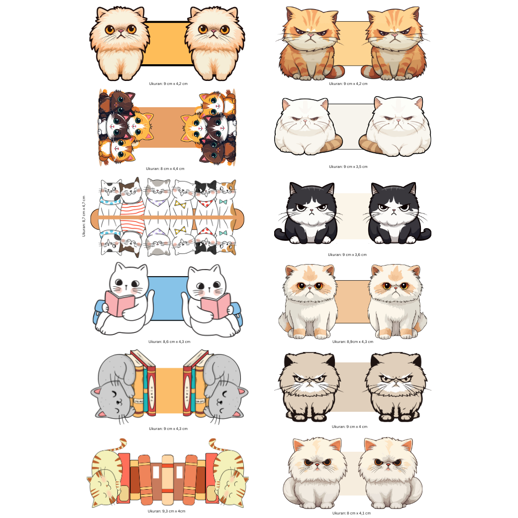 

Desain Bookmark / Desain Pembatas Buku