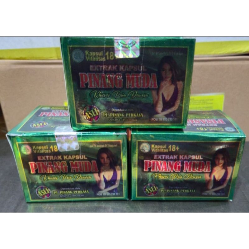 

jamu pinang muda original 1 box