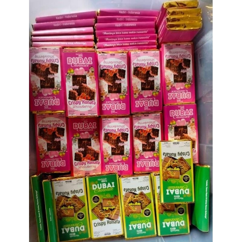

Dubai Cokelat Kutsu Irvana Crispy Kunafa