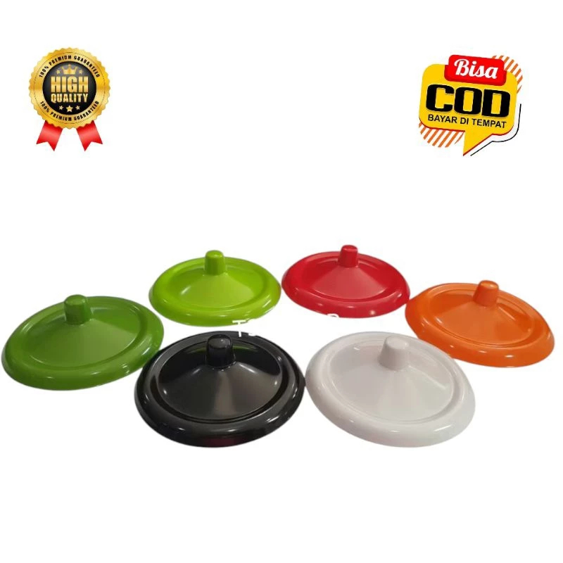 TUTUP GELAS MELAMIN WARNA BAHAN TEBAL TUTUP MINUM / TUTUP GELAS MUG - TUTUP CANGKIR - TUTUP GELAS - 
