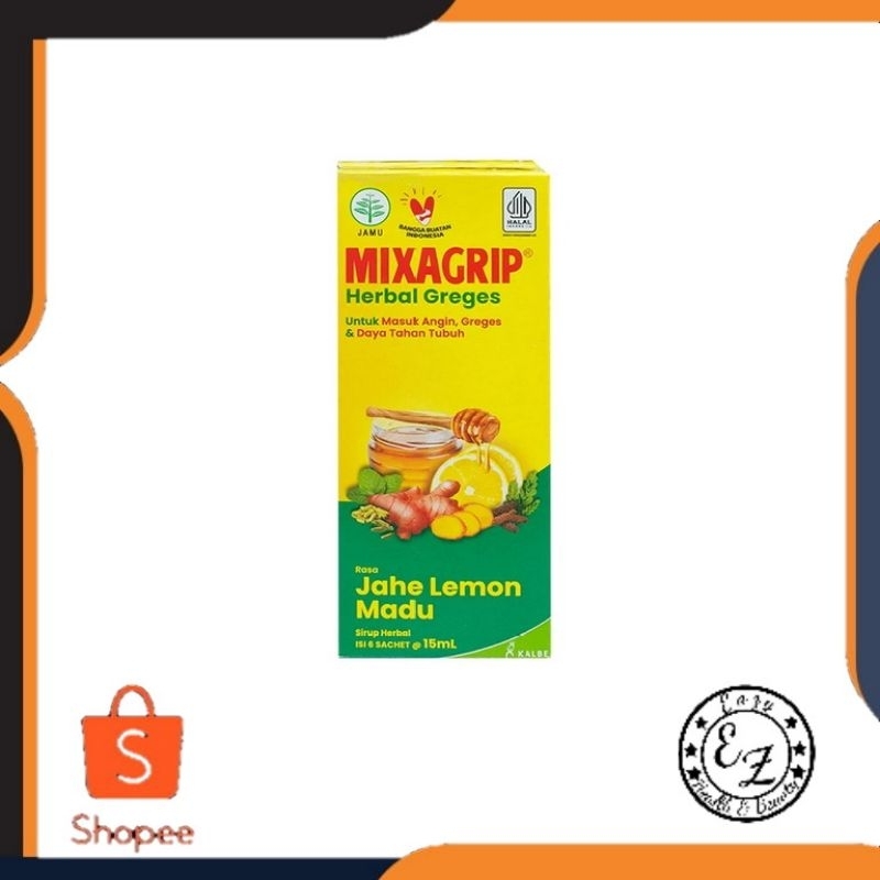 Mixagrip Herbal Greges @ 6 Sachet