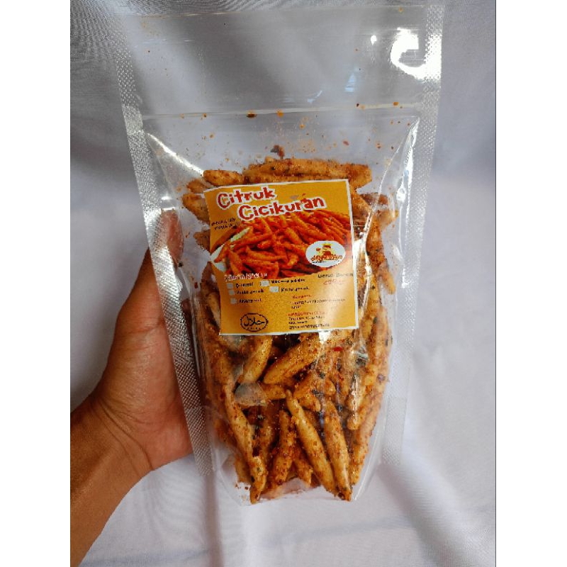 

Snack Cikur Extra Daun Jeruk Dan Kacang Pedas