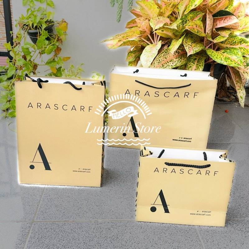

PAPPER BAG EXCLUSIVE BY ARASCARF