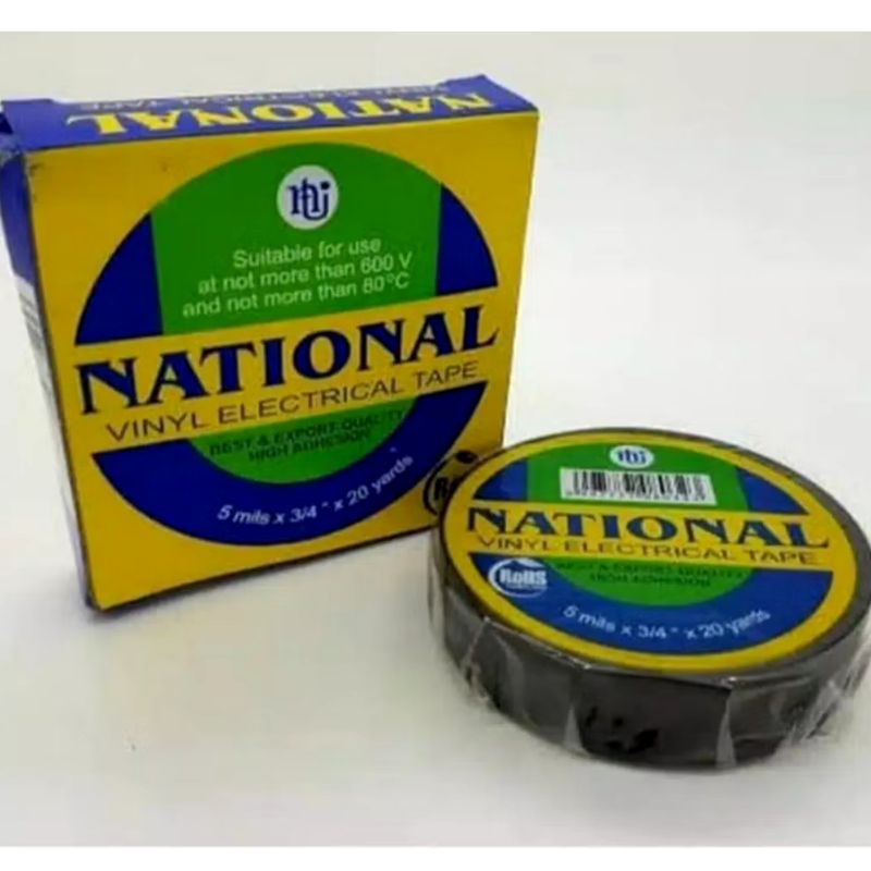 ISOLASI NASIONAL/ISOLASI LISTRIK NASIONAL 3/4 HITAM