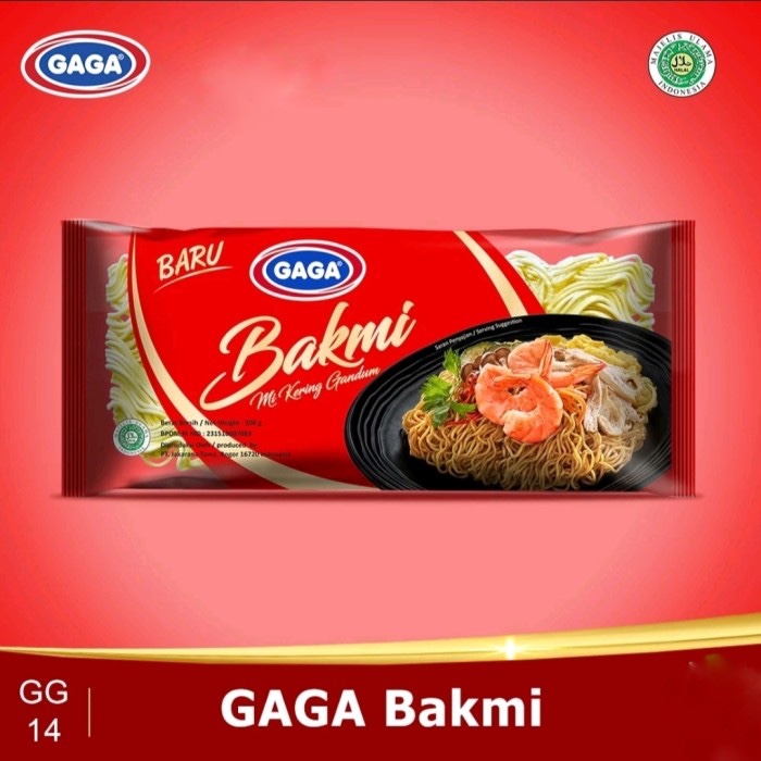 

GAGA Bakmi Mi Kering Gandum 200 Gram