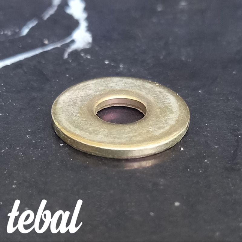 Ring plat m6 lebar tebal
