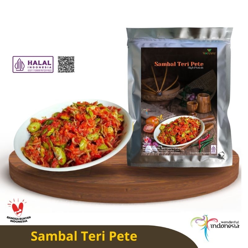 

Waxumi - Sambal Teri Pete Special Kemasan Premium Aluminium Foil Food Grade