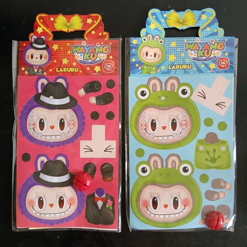 

stiker wayangku aktivitas anak funny costume 1pcs |DG