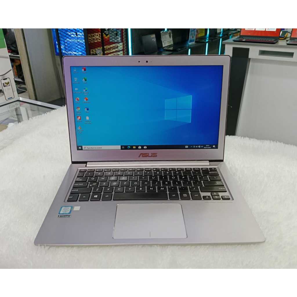 laptop leptop ass ux303u core i7 ram 8 gb ssd 256 gb display 14 inc vga nvidia 2gb siap pakai core i