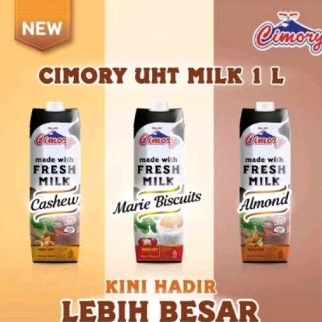 

CIMORY SUSU UHT ALL VARIAN RASA 1000 ML