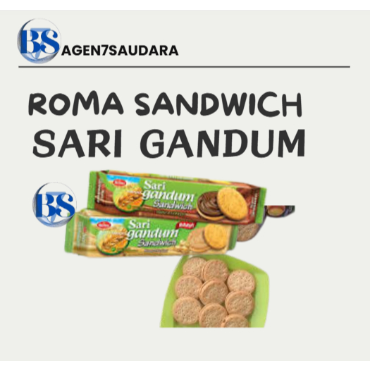 

ROMA SARI GANDUM SANDWICH 108G