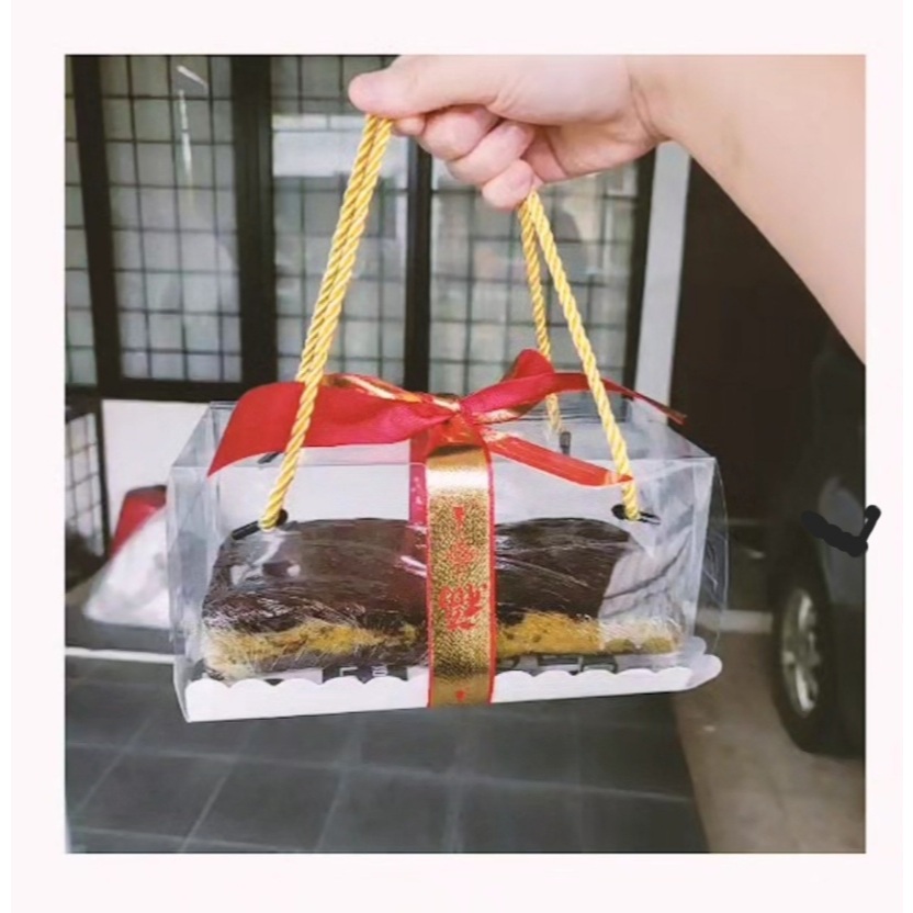 

Hampers CNY Chinese New Year Sincia Imlek - Brownies Kunafa / Knafe Pistachio Dark Chocolate - Premium Dubai Viral Chocolate Inspired