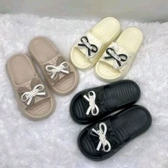 A2_Sandal Slop Pita Jelly Sendal Wanita Karet shoes