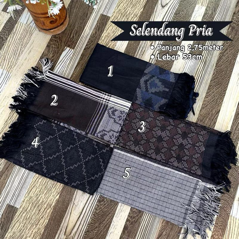 Selempot Lanang / Selendang pria Bali / ikat pinggang adat bali cwo