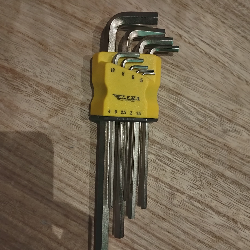 Toolkit kunci L sepeda fixie roadbike gravel MTB satu set