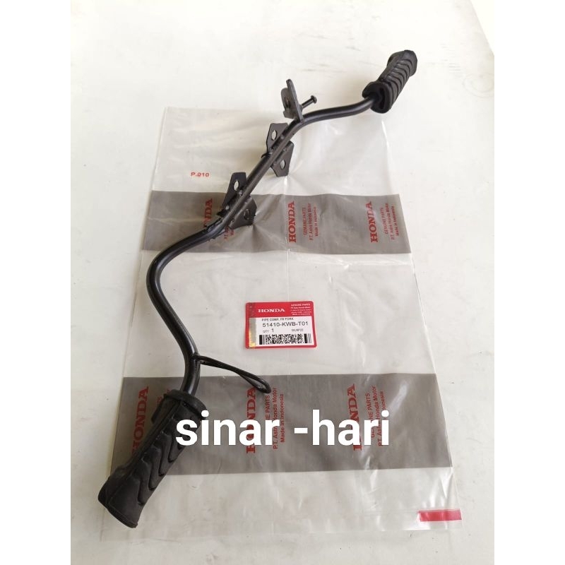 BESI STEP BELAKANG  SET (KWB) HONDA ORIGINAL REVO ABSOLUTE- BLADE 110- BLADE LAMA REVO 100 LAMA